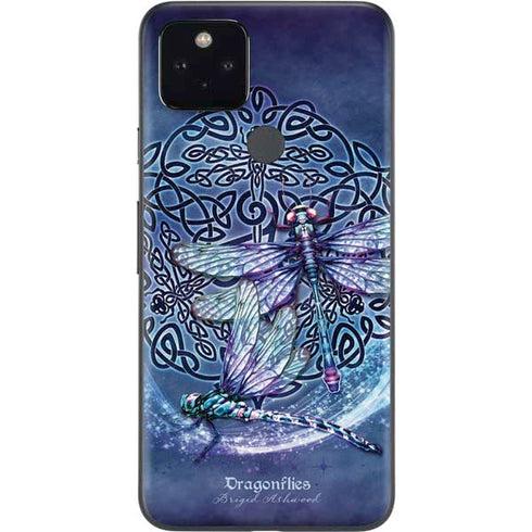 Brigid Ashwood Dragonfly Celtic Knot Google Pixel 4a 5G Skin